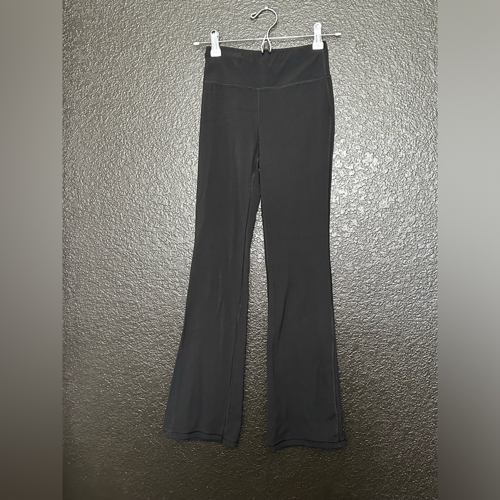 Athleta Girl Black High Rise Chit Chat Flare Pants